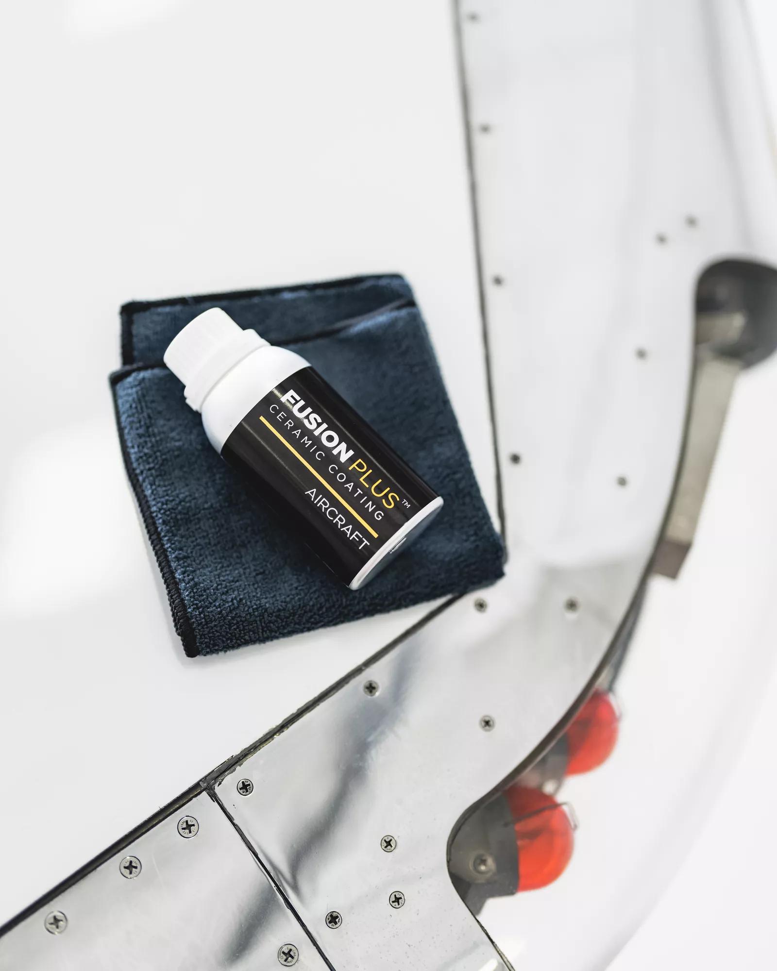 Images captured for the promotional launch of FUSION PLUS Aircraft Ceramic Coating.