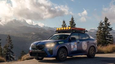 Photography from the 2023 Rebelle Rally featuring Team 205's all new 2024 BMW X2 protected with complete STEALTH PPF and PRIME XR PLUS Window Tint.

This image was provided courtesy of BMW North America.