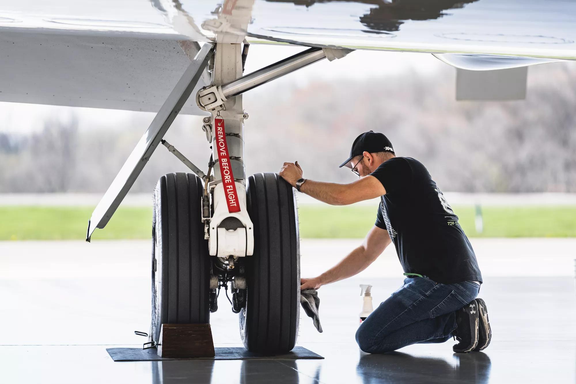 Images captured for the promotional launch of FUSION PLUS Aircraft Ceramic Coating.