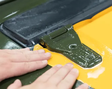 2023 Jeep Wrangler Install Colored PPF XPEL Yellow