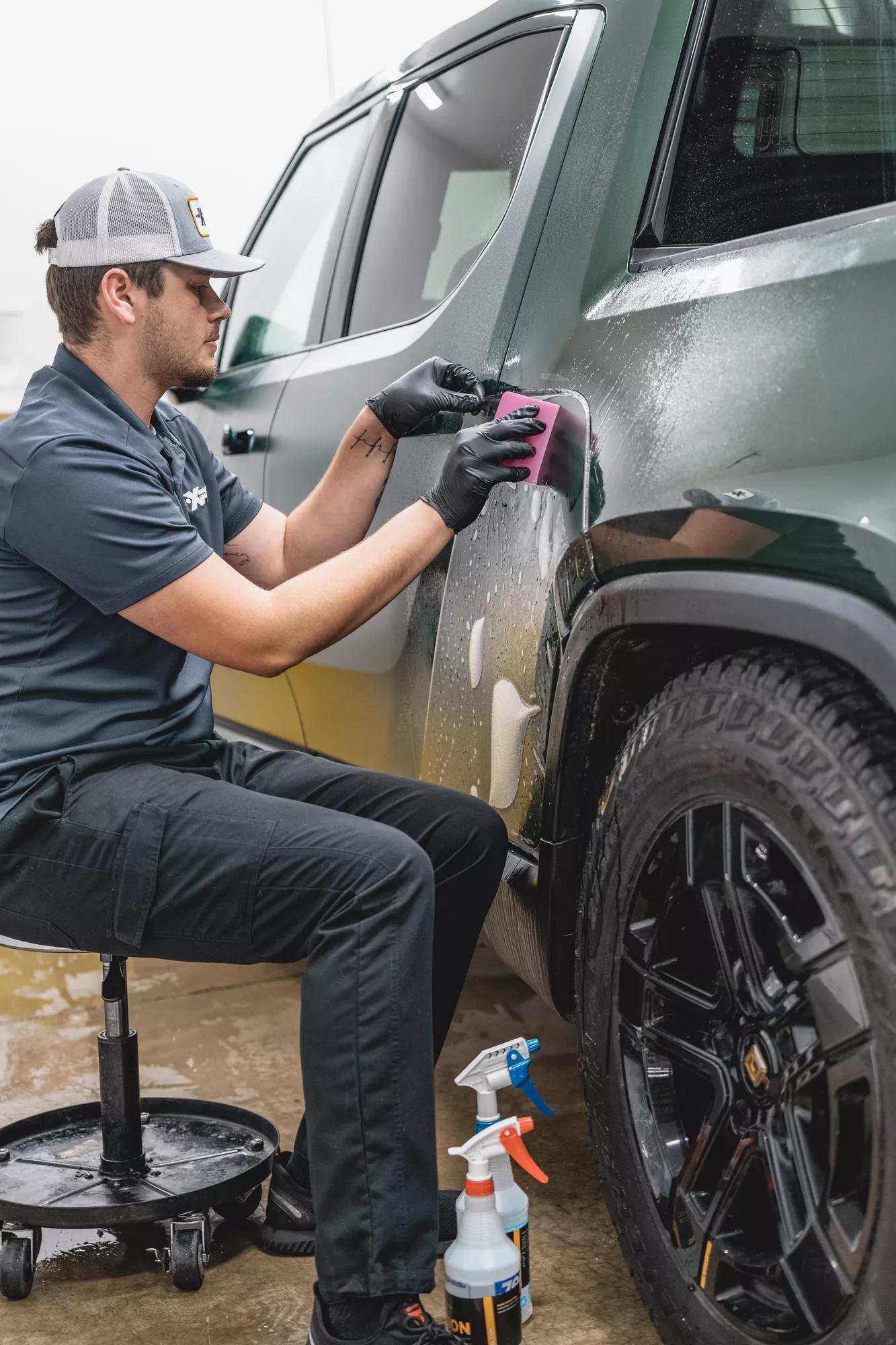 Imagery selected to promote the launch of STEALTH PPF with Rivian.