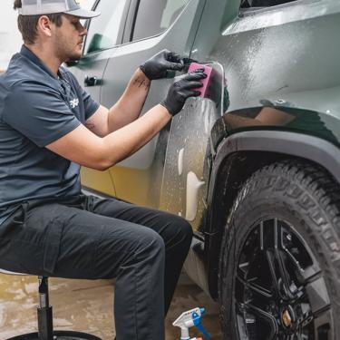 Imagery selected to promote the launch of STEALTH PPF with Rivian.