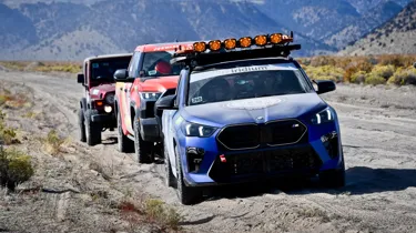 Photography from the 2023 Rebelle Rally featuring Team 205's all new 2024 BMW X2 protected with complete STEALTH PPF and PRIME XR PLUS Window Tint.

This image was provided courtesy of BMW North America.