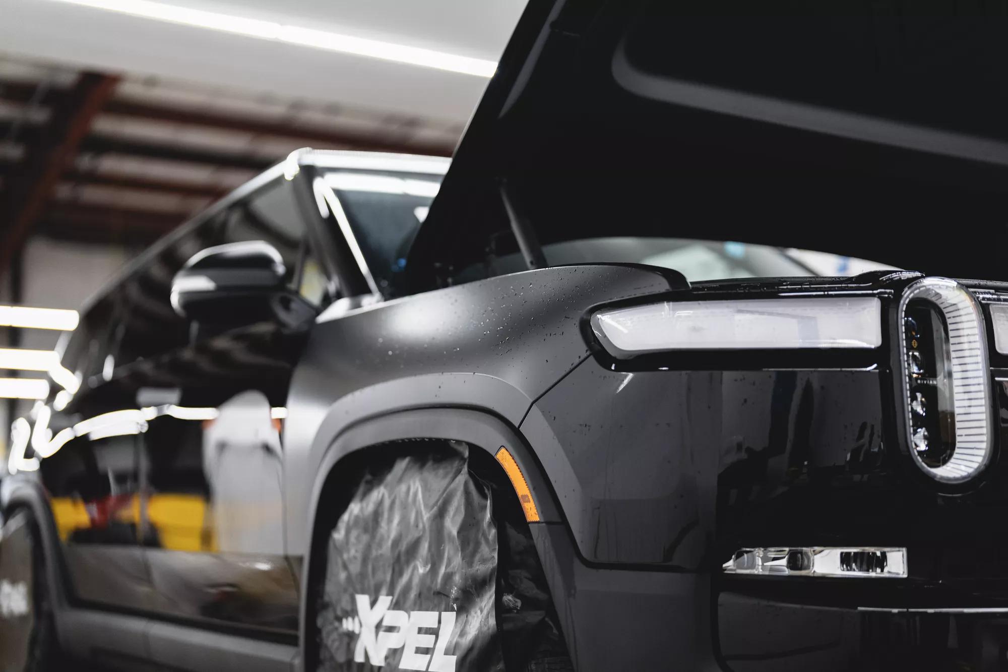 Imagery selected to promote the launch of STEALTH PPF with Rivian.