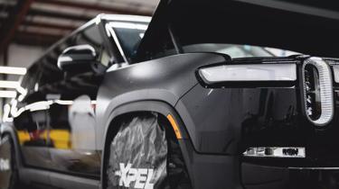 Imagery selected to promote the launch of STEALTH PPF with Rivian.