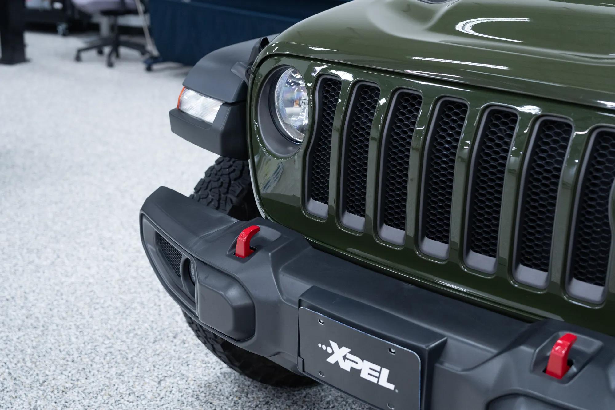 2023 Jeep Wrangler Install Colored PPF XPEL Yellow