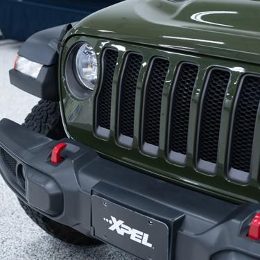2023 Jeep Wrangler Install Colored PPF XPEL Yellow