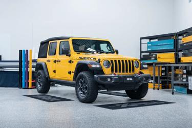 2023 Jeep Wrangler Install Colored PPF XPEL Yellow