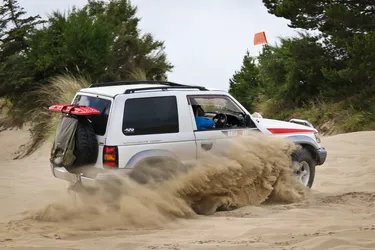 BTS Mercedes and Andy Lilienthal Life in Rally and Adventure Driving