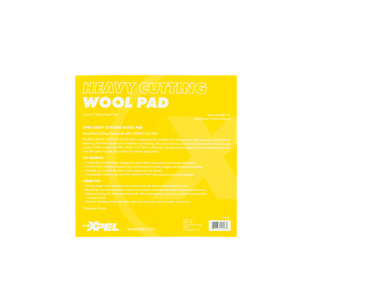R1514-5 R1514-6 R1514-3 XPEL Heavy Cutting Wool Pad